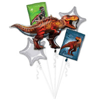 Dinosaur Jurassic World Foil Balloon Bouquet 