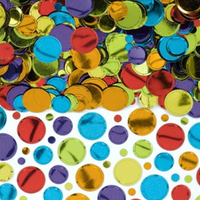 Birthday Multi Coloured Dots Confetti 70g Party Pack