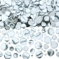 Silver Dots Confetti 70g Party Pack