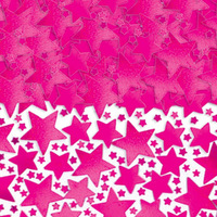 Pink Star Confetti 70g Party Pack