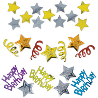 Happy Birthday Stars Confetti 34g Party Pack