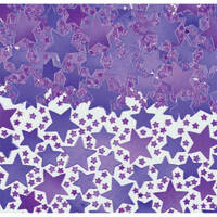 Ramadan Star Confetti Purple - 70g Approx