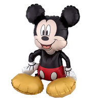 Mickey Mouse Sitting Air Fill Only Foil Balloon 