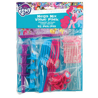 My Little Pony Friendship Adventures Mega Mix Value Favour 48 Piece Pack 