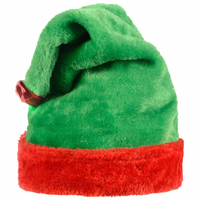 Christmas Elf Plush Hat Adult Size