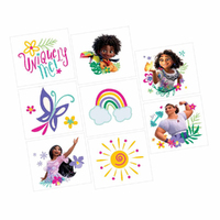 Encanto Tattoo Favours- 1 Perforated Sheet Containing 8 Tattoos