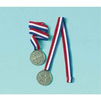 Sports Party Award Ribbons Value Pack Favours 12 Pack