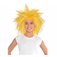 Crazy Wig Gold - Synthetic Fiber Wig x1