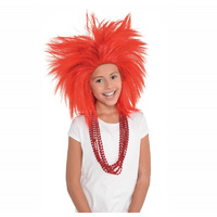Crazy Wig Red - Synthetic Fibre Wig 