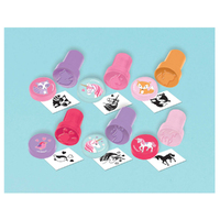 Magical Unicorn Favours Stamper Set 6 Pack