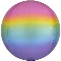 Easter Pastel Ombre Orbz Foil Balloon