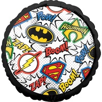 Justice League Round Foil Balloon 
