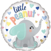 Little Peanut Baby Round Foil Balloon