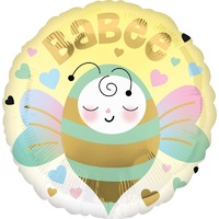 Baby Shower Babee Bee Baby Foil Balloon