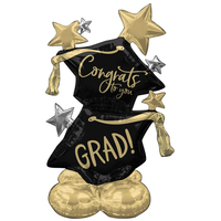 Graduation Congrats to You Grad Air Fill Airloonz Foil Balloon