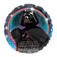 Star Wars Galaxy Darth Vader Round Foil Balloon
