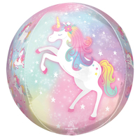 Enchanted Unicorn Orbz Foil Balloon