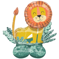 Jungle Safari Get Wild Lion AirLoonz Giant Foil Air Fill Balloon