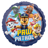 Paw Patrol Pups Foil Round Balloon