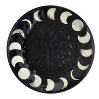 Halloween Classic Black & White Melamine Platter
