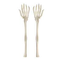 Halloween Boneyard Skeleton Hand Serving Utensils