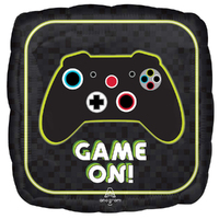 Epic Gaming Party Game On Square Foil Balloon