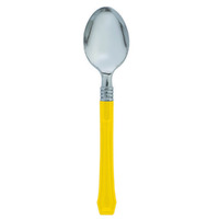 Sunshine Yellow Premium Classic Choice Spoons 20 Pack 