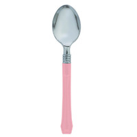 Light New Pink Premium Classic Choice Spoons 20 Pack 