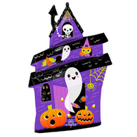 Halloween Haunted House SuperShape Foil Balloon