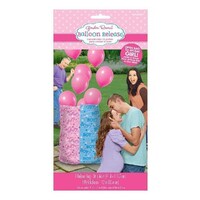 Baby Shower Pink Girl Gender Reveal Balloon Sack Kit