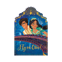 Aladdin Postcard Invitations 8 Pack