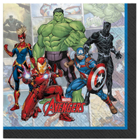 Marvel Avengers Powers Unite Lunch Napkins 16 Pack