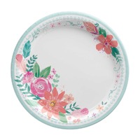Free Spirit Lunch Paper Plates 8 Pack