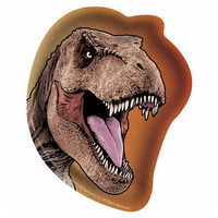 Jurassic World Dinosaur 17cm Shaped Paper Plates 
