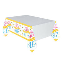 Baby Shower What Will It Bee? Paper Tablecover