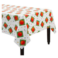 Basketball Fan Plastic Tablecover