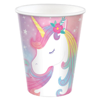 Enchanted Unicorn Paper Cups 8 Pack