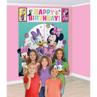 Minnie Mouse Happy Helpers Scene Setter with Photo Props