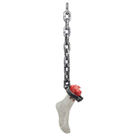 Halloween Zombie Bloody Cut Off Foot Prop Decoration