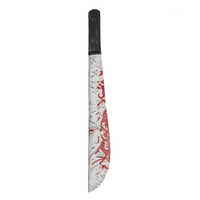 Halloween Plastic Slasher Machete Prop Costume Accessory