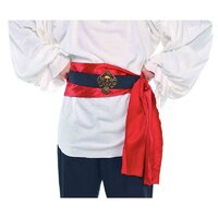 Pirate Red & Black Belt x1