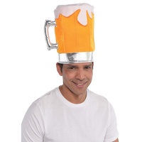 Australia Day Beer Mug Hat x1