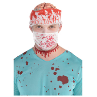 Bloody Surgeon Mask Halloween Costume Accessory
