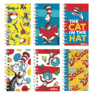 Dr.Seuss Notepad Loot Favours 12 Pack