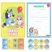 Bluey Postcard Invites 8 Pack