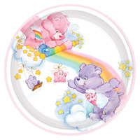 Care Bears Paper Dinner Plates 8 Pack