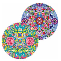 Catalina Round Lunch Paper Plates 8 Pack