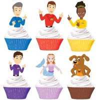 The Wiggles Cupcake Cases & Picks Set 