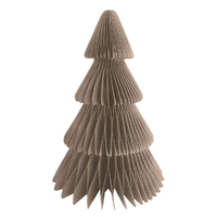 Christmas Honeycomb Natural Tree Decoration x1