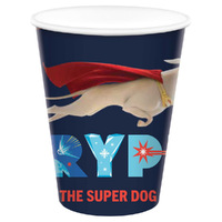 DC Super Hero Pets Paper Cups 8 Pack